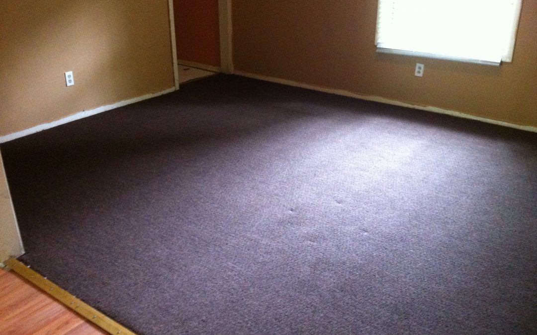 New Carpet Install in Memphis